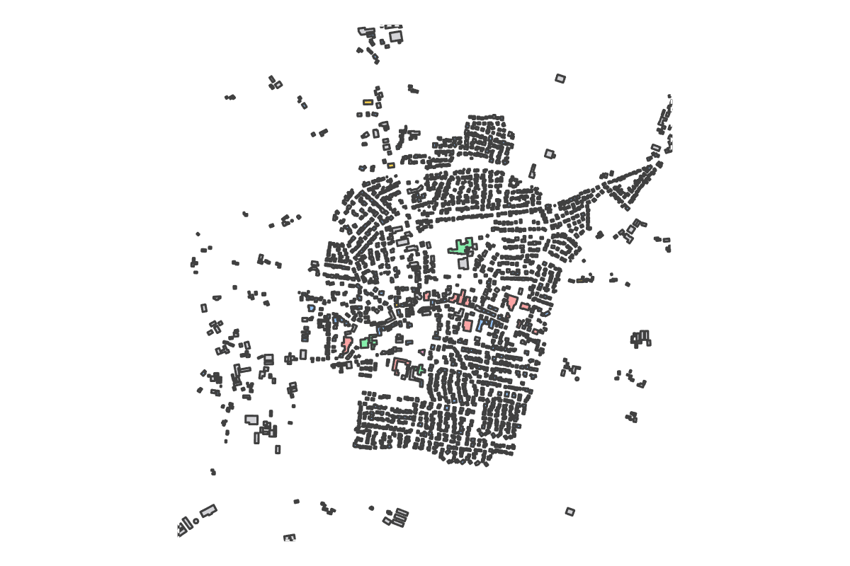 Program breakdown map