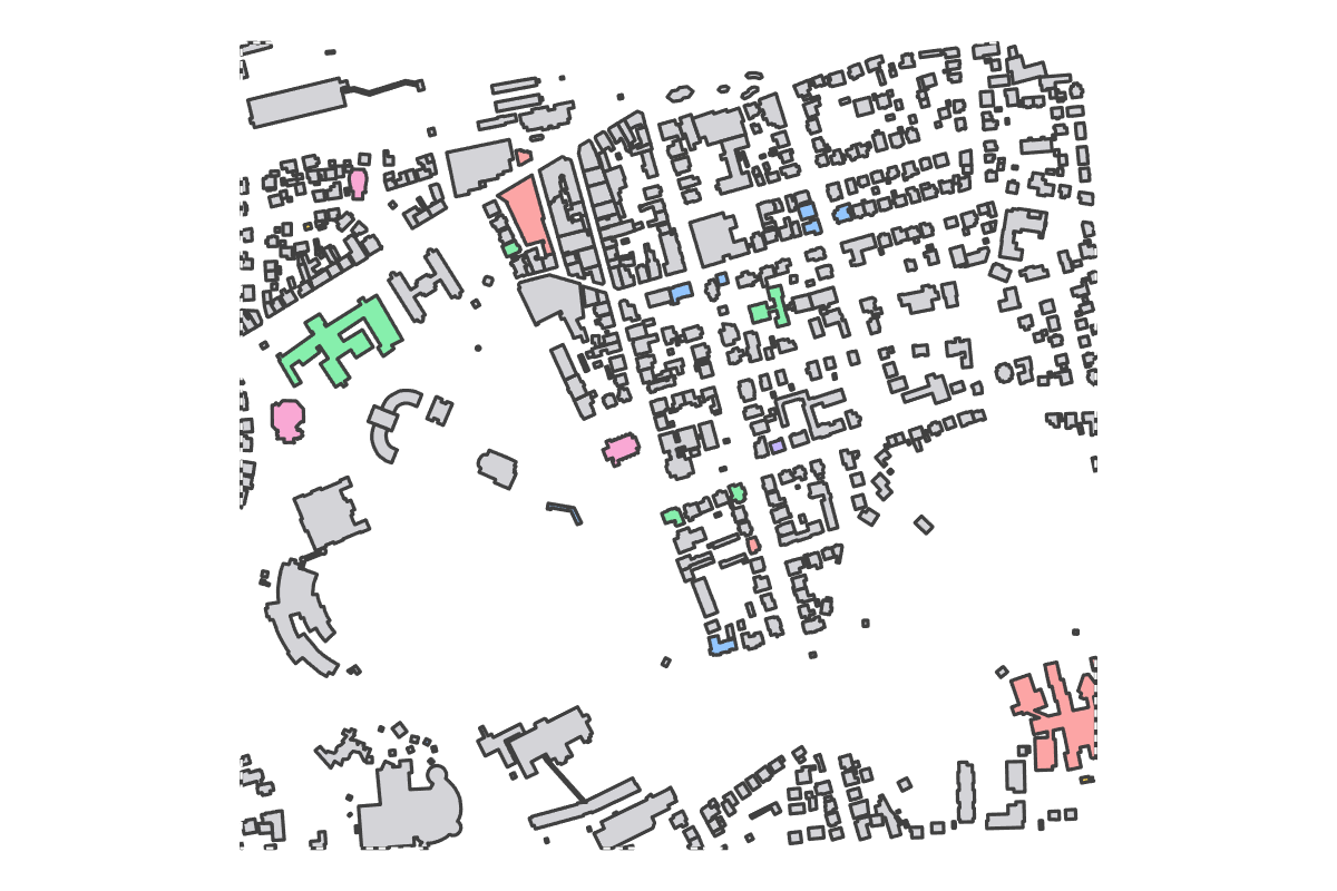 Program breakdown map