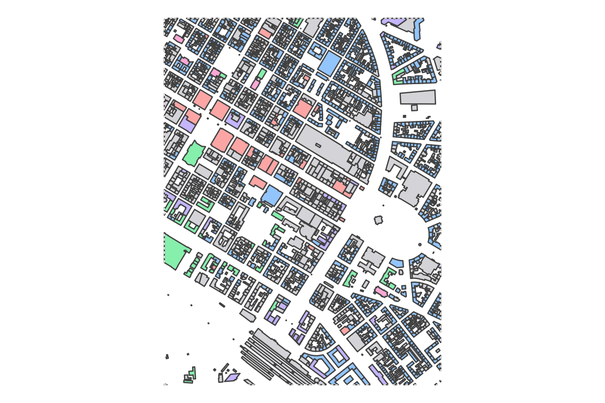 Program breakdown map
