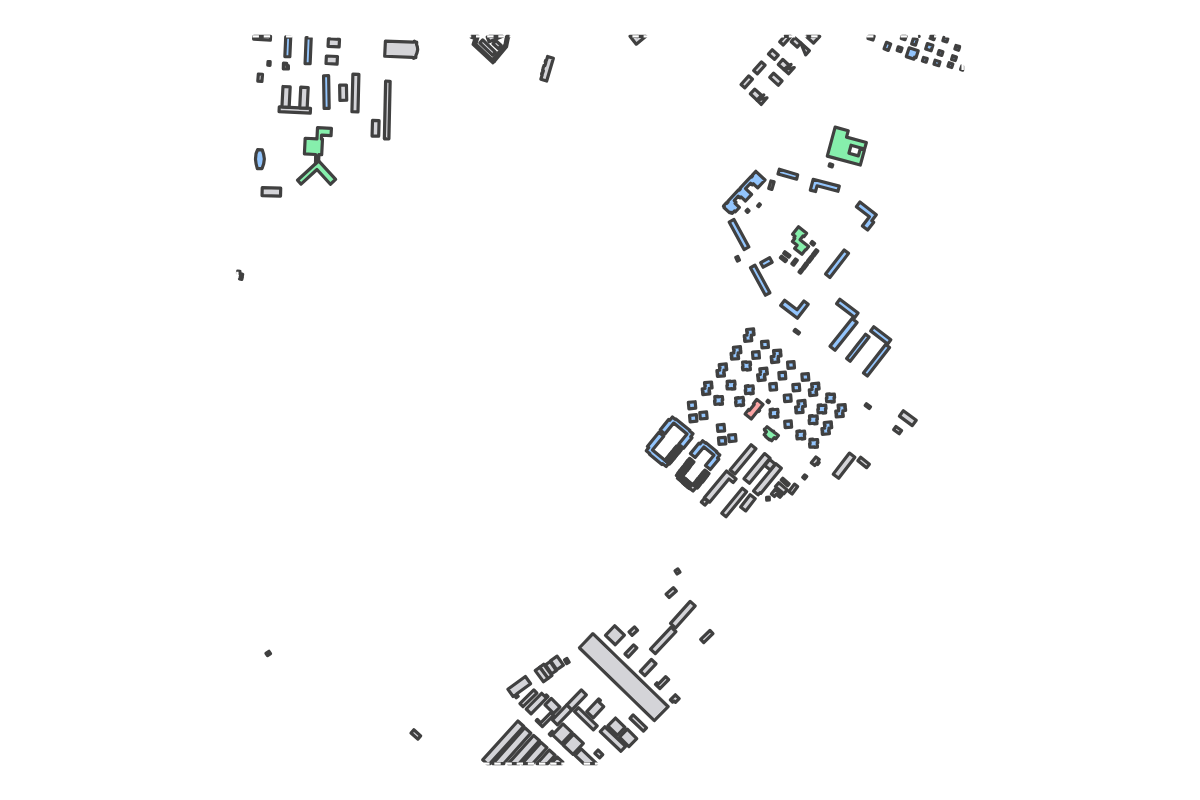 Program breakdown map
