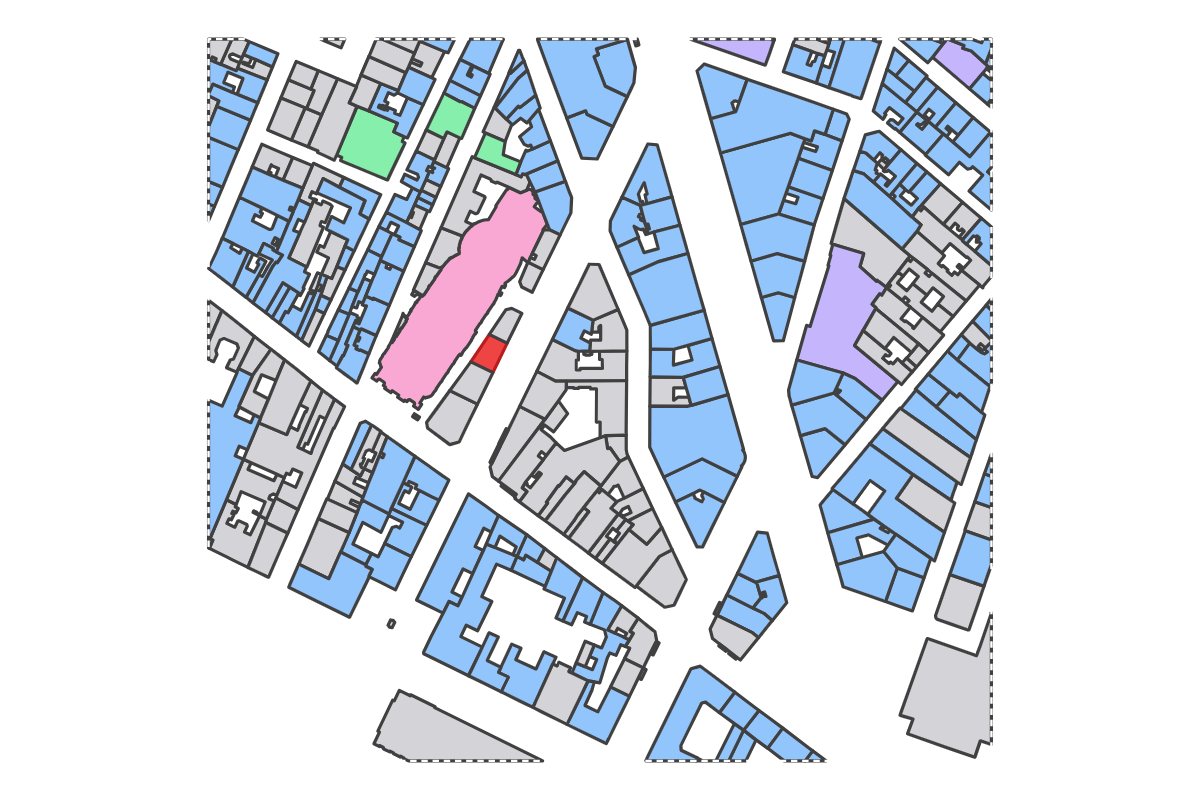 Program breakdown map