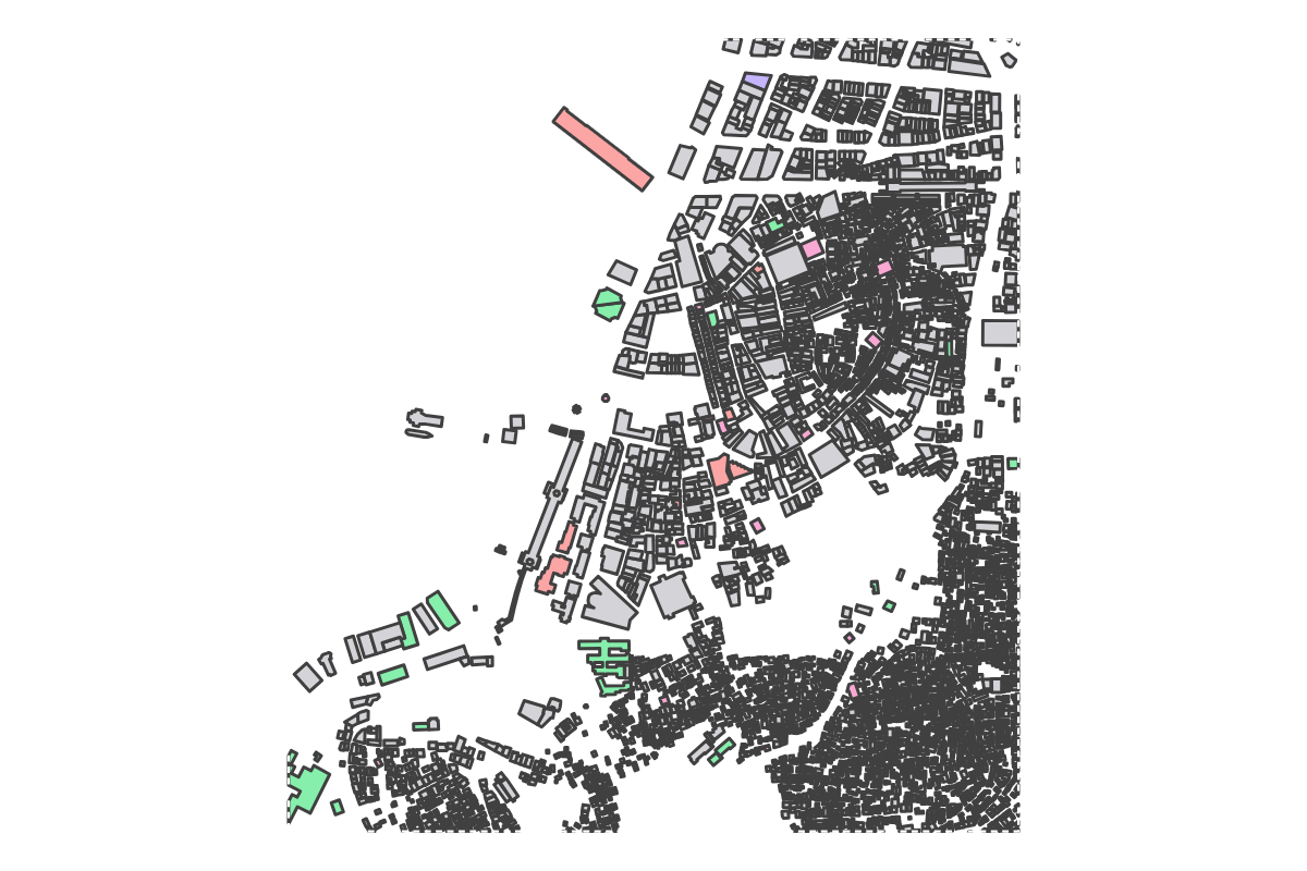 Program breakdown map