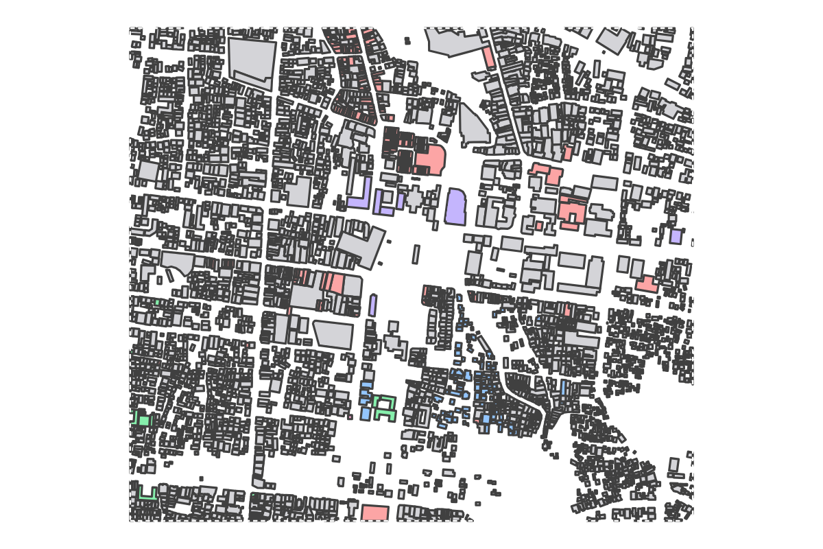 Program breakdown map
