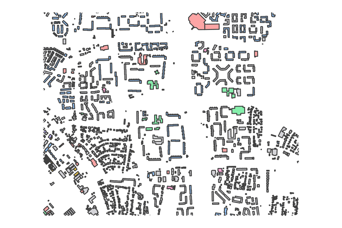 Program breakdown map