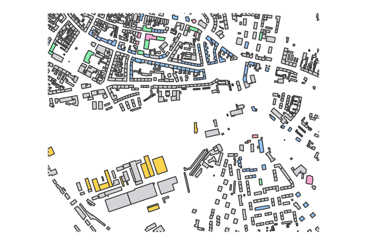 Program breakdown map