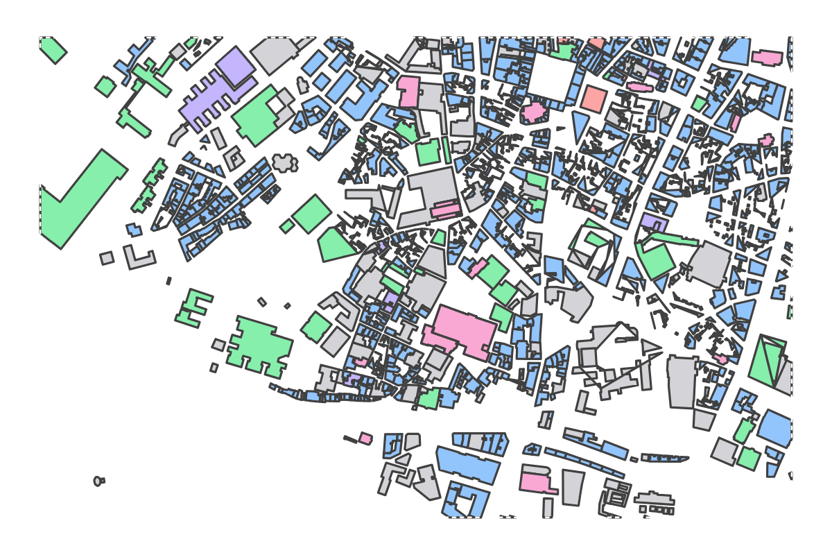 Program breakdown map