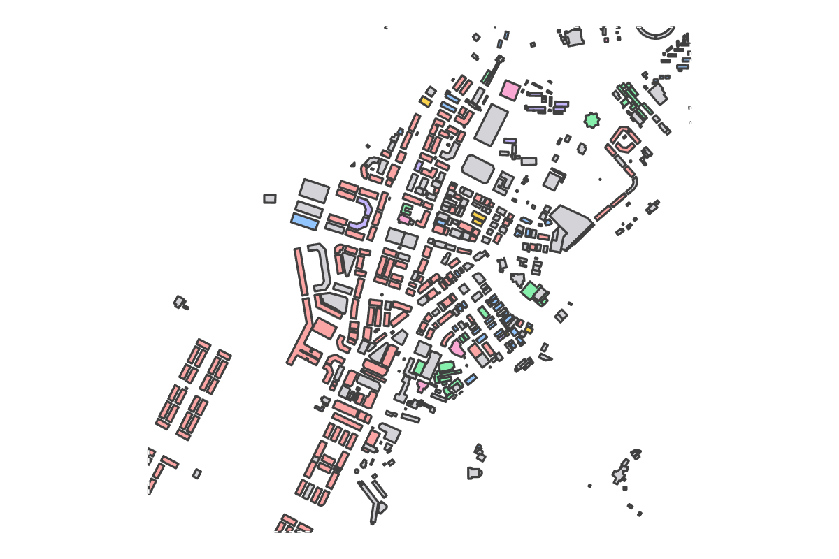 Program breakdown map
