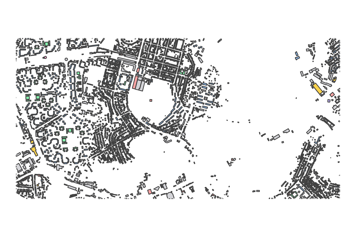 Program breakdown map