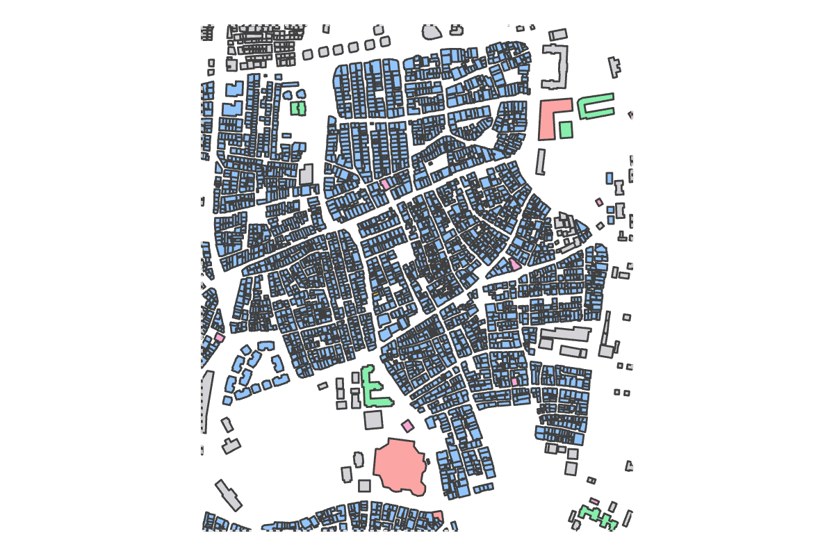 Program breakdown map