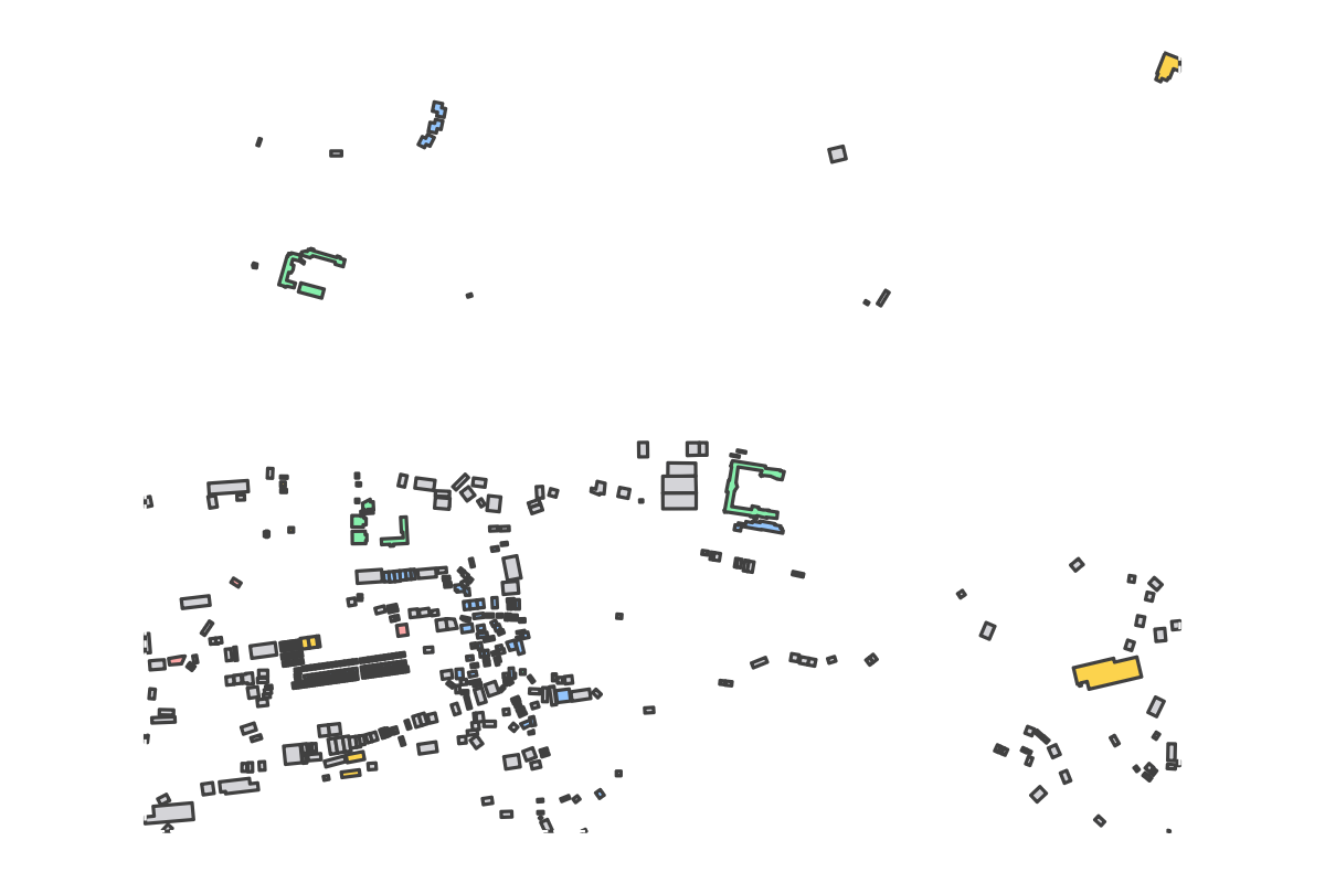 Program breakdown map