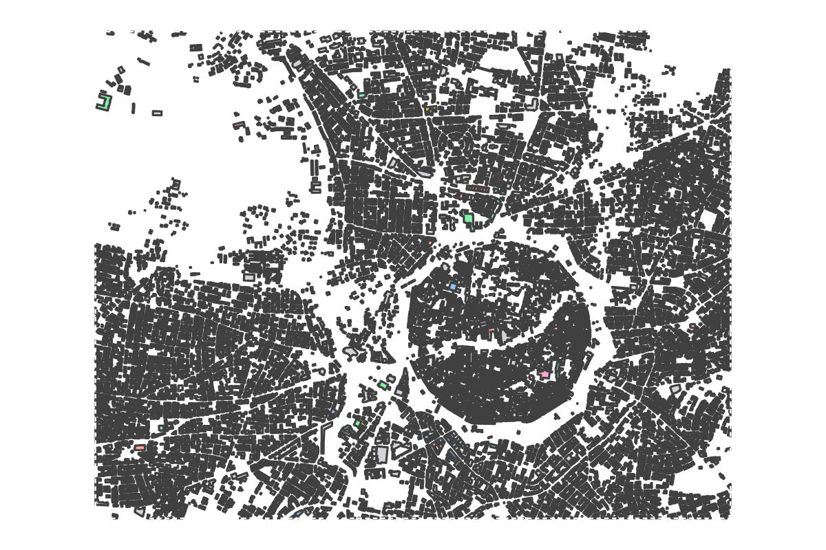 Program breakdown map
