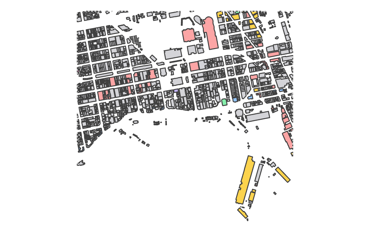 Program breakdown map