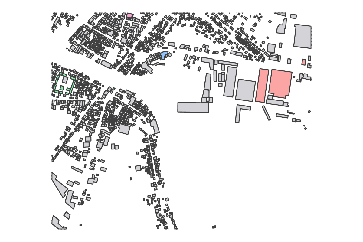 Program breakdown map