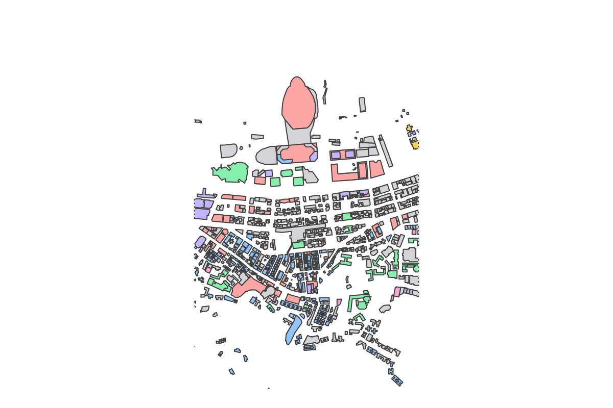 Program breakdown map