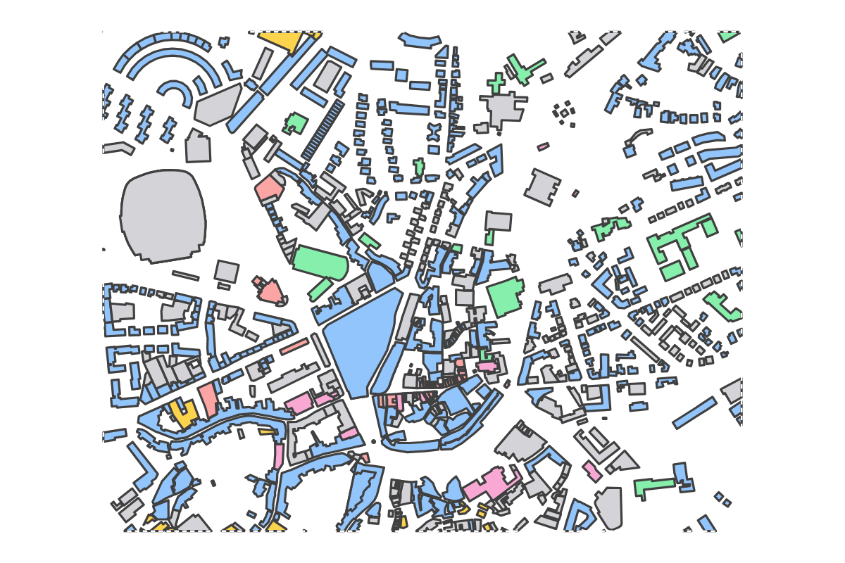 Program breakdown map