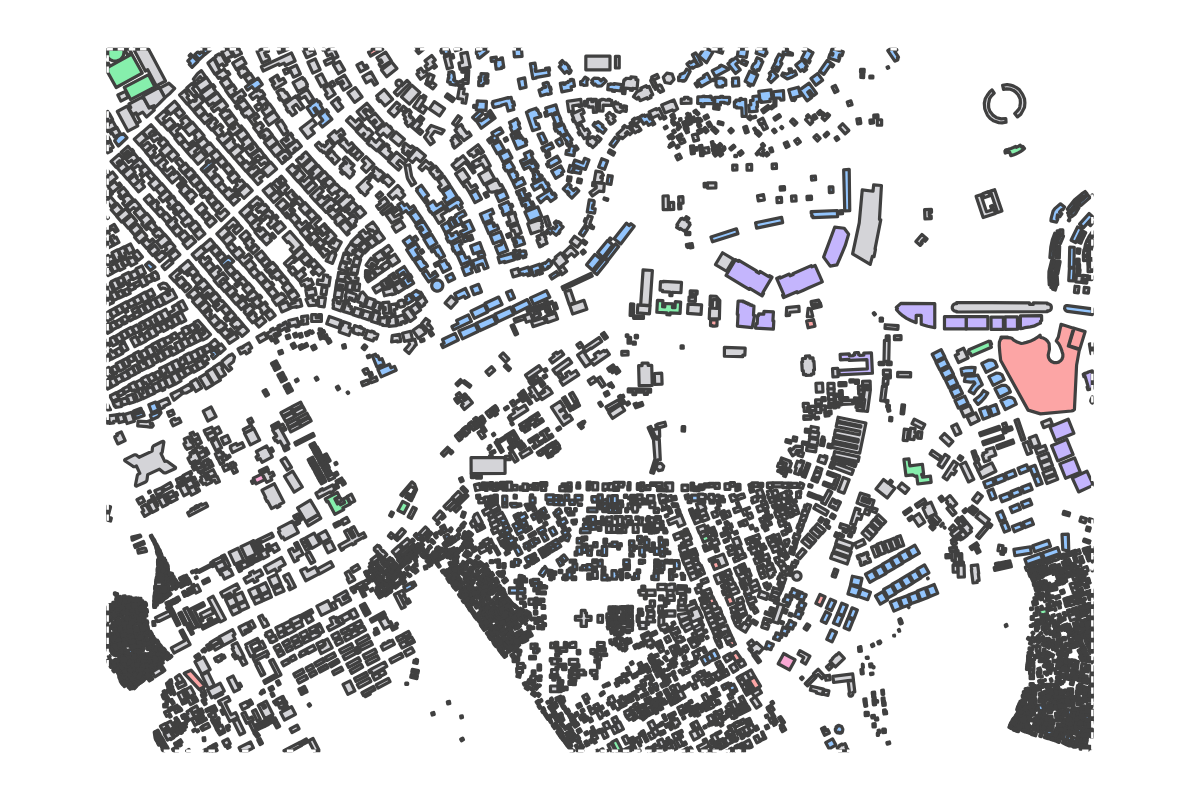 Program breakdown map