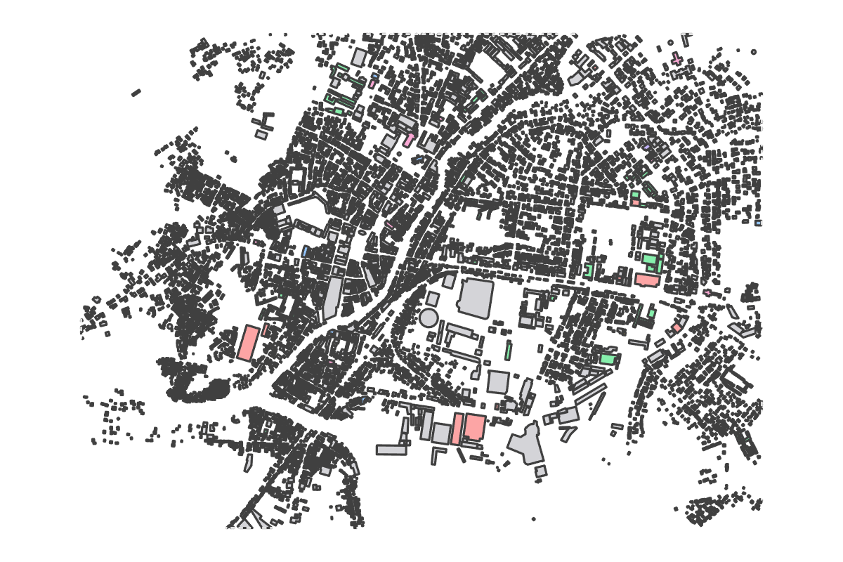 Program breakdown map