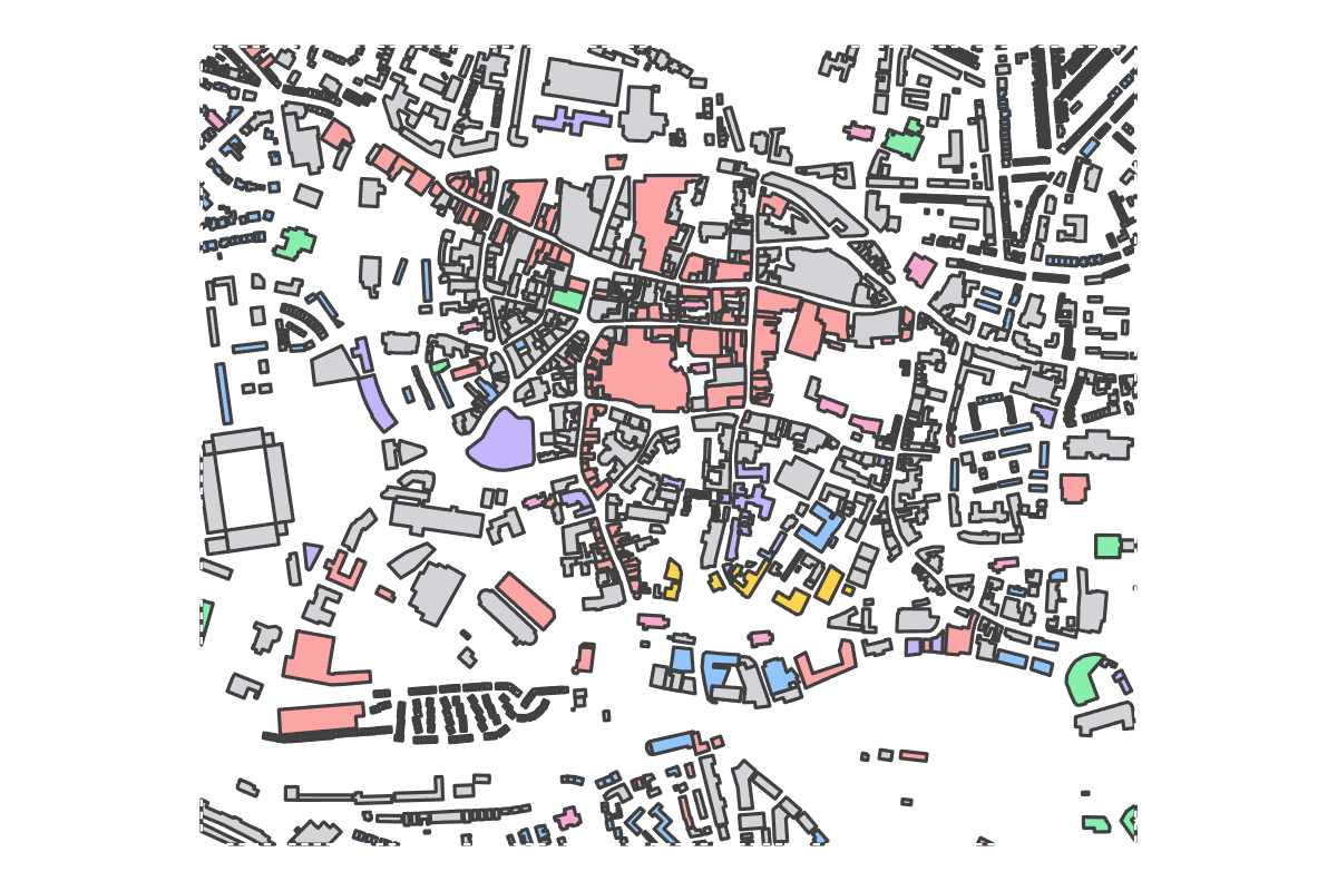 Program breakdown map