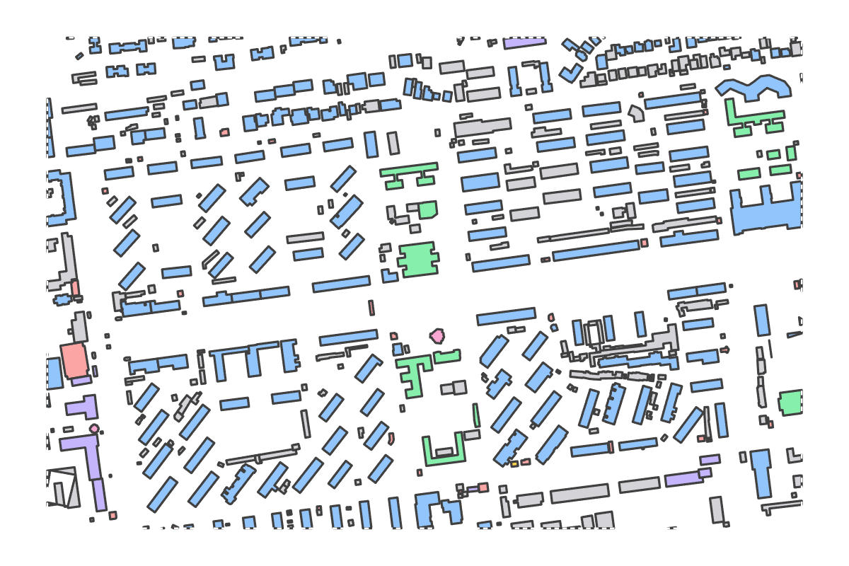 Program breakdown map