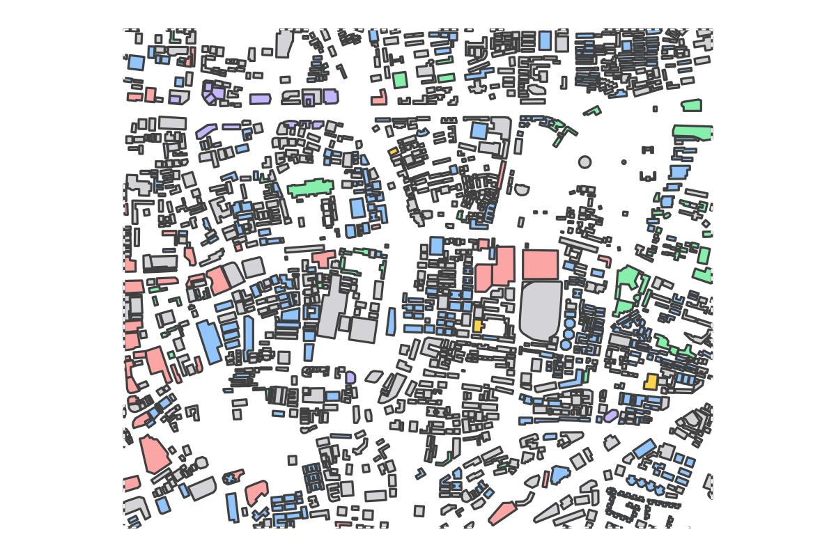 Program breakdown map