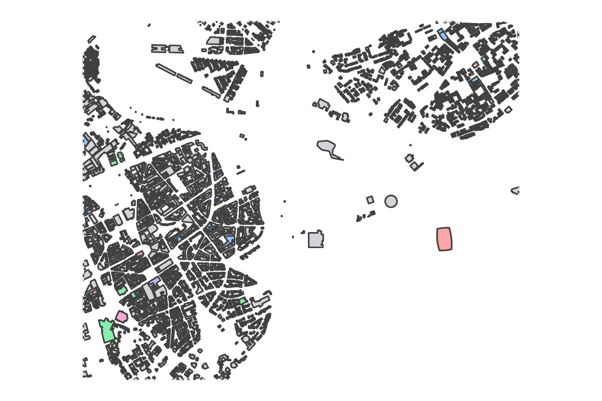 Program breakdown map