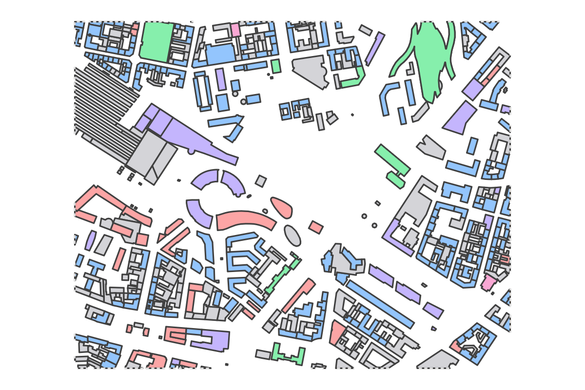 Program breakdown map