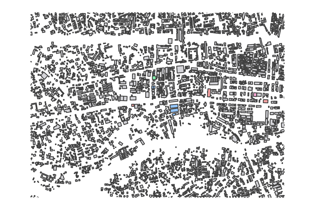 Program breakdown map