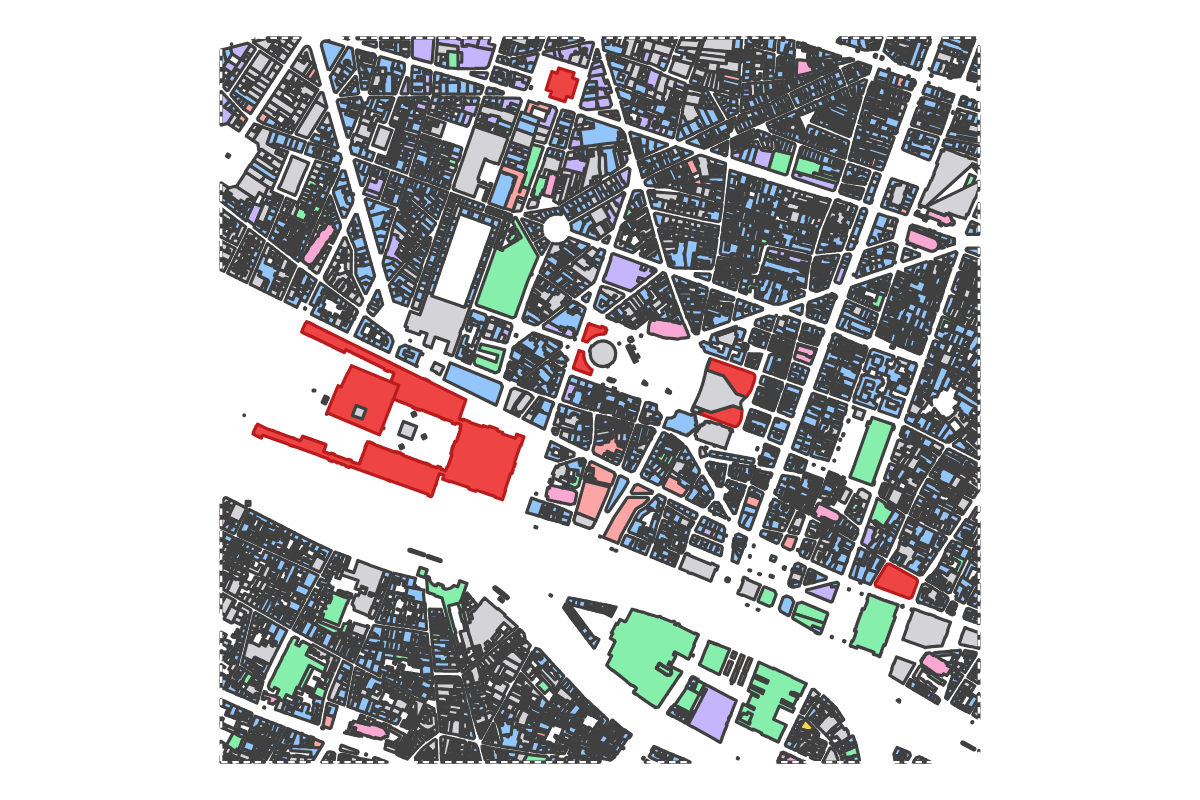 Program breakdown map