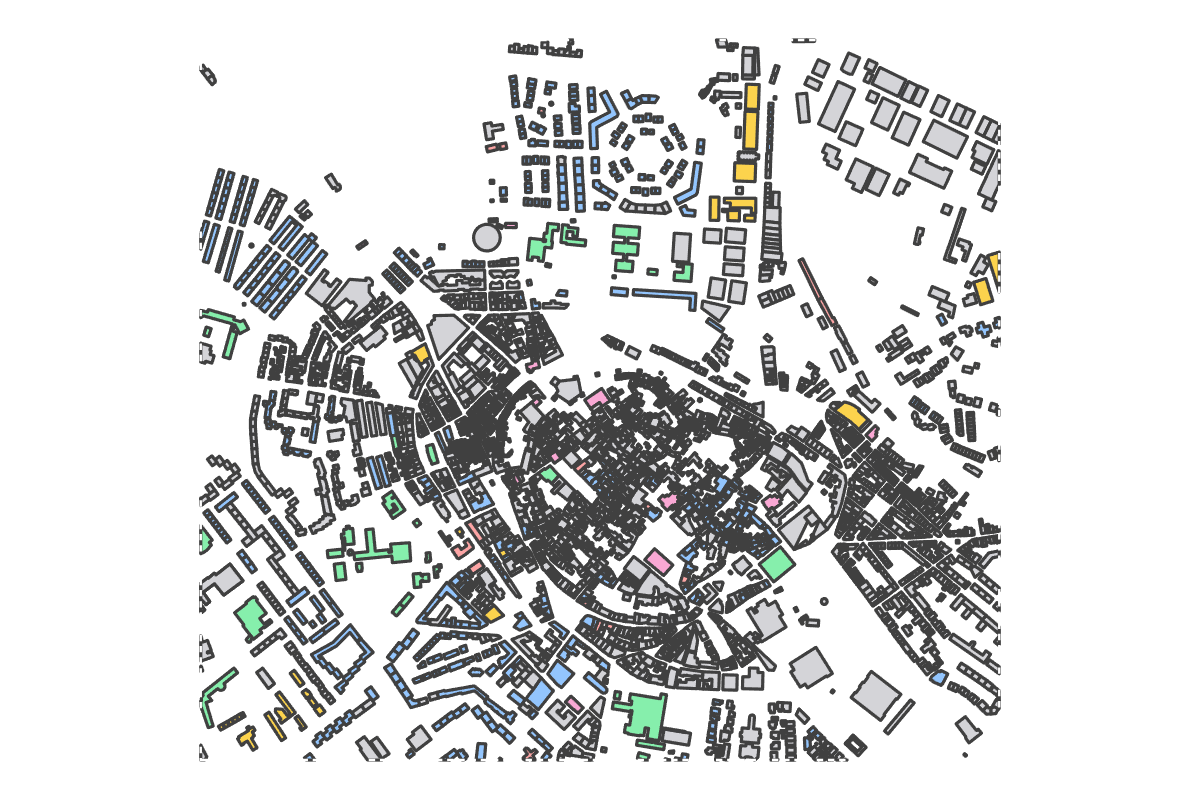 Program breakdown map