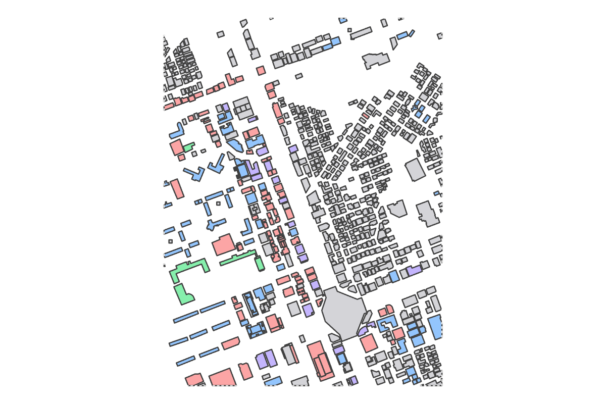 Program breakdown map