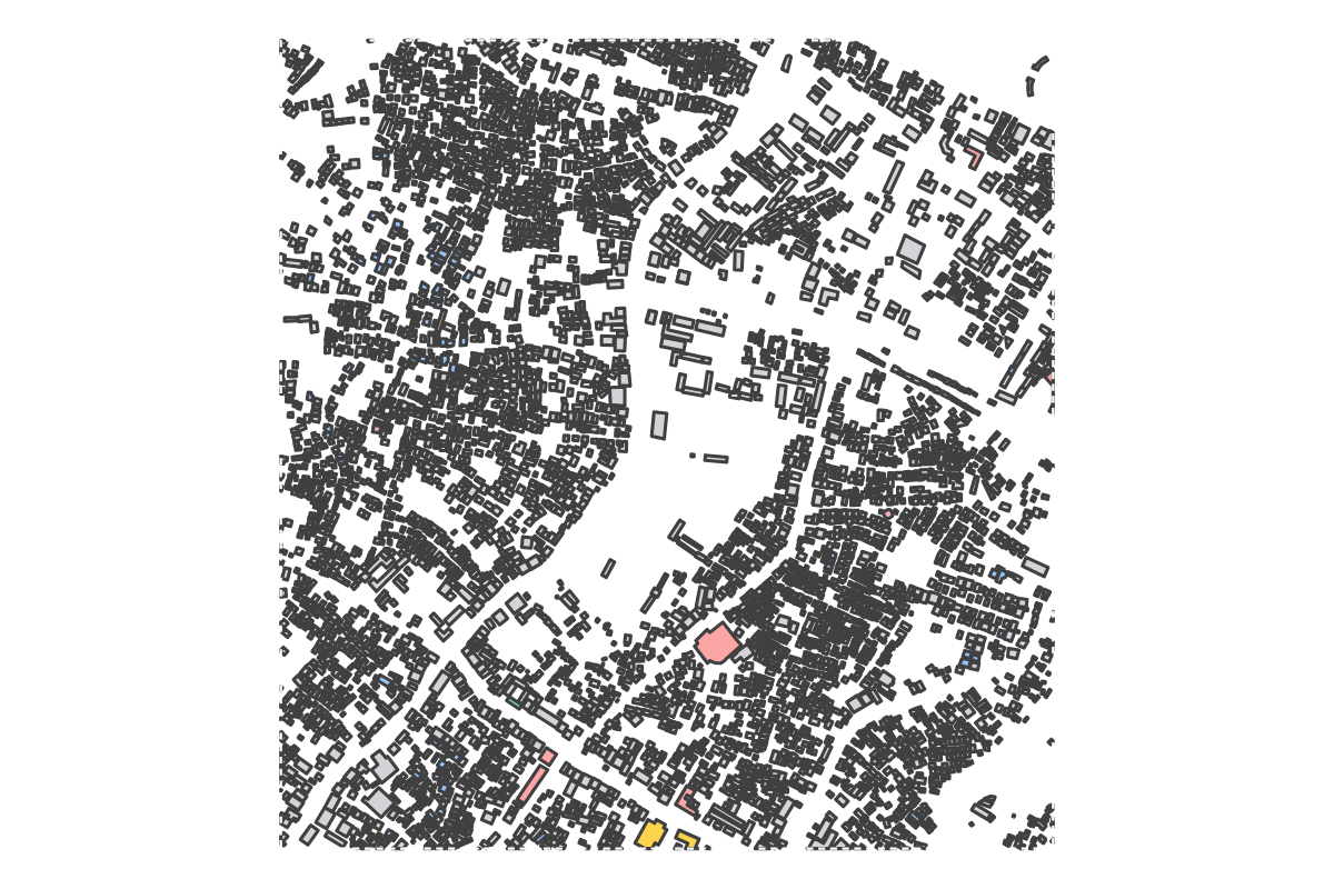 Program breakdown map