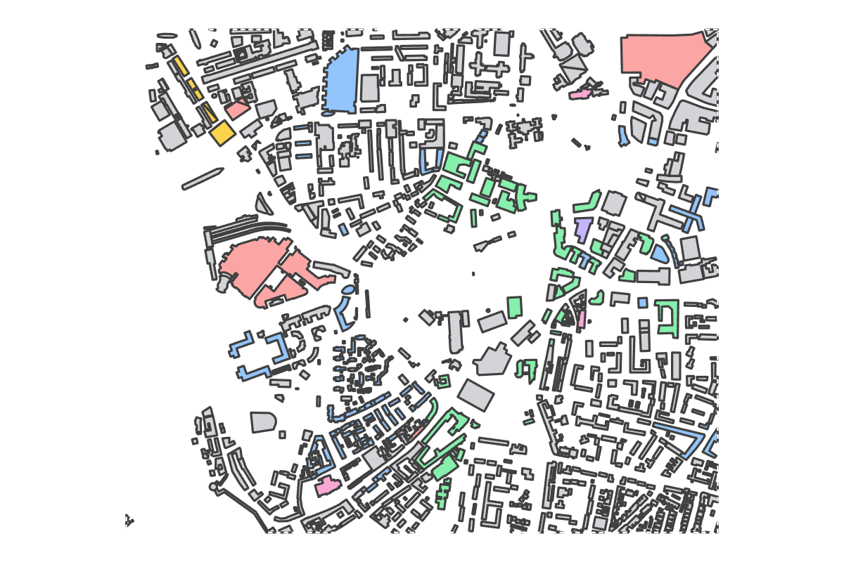 Program breakdown map