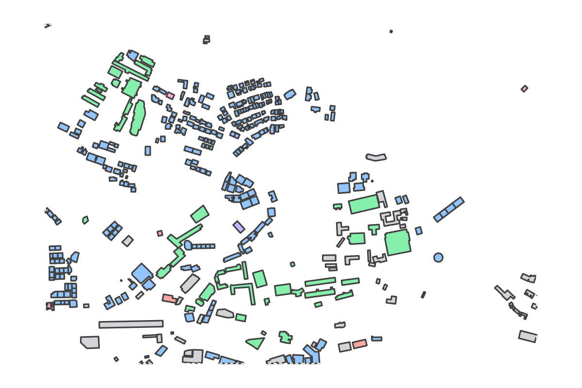 Program breakdown map