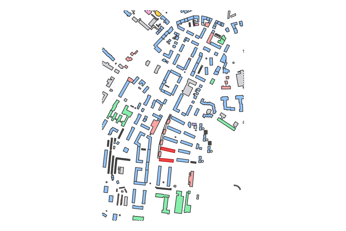 Program breakdown map