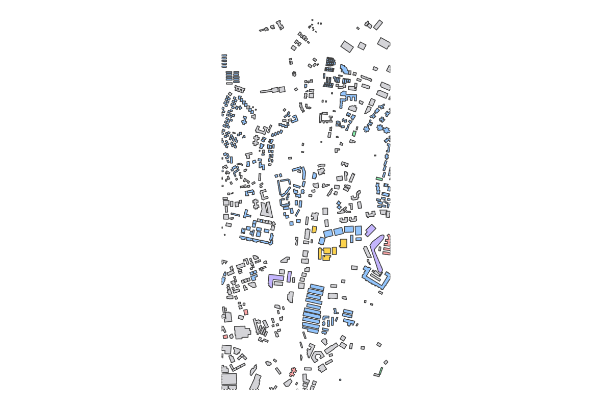 Program breakdown map