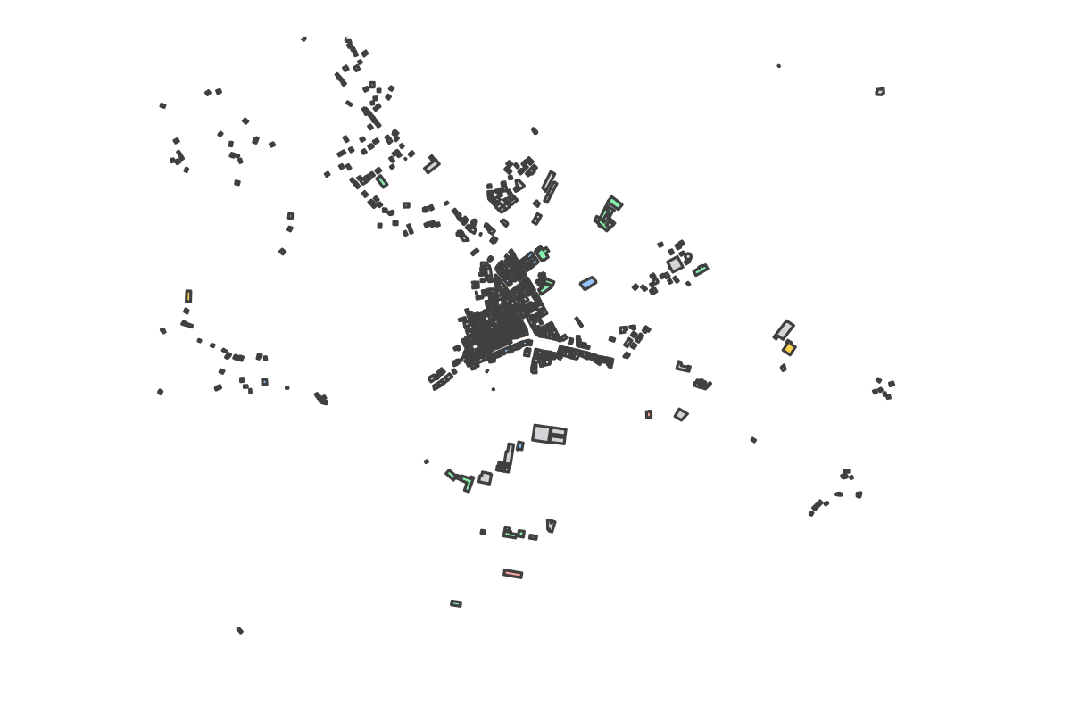 Program breakdown map