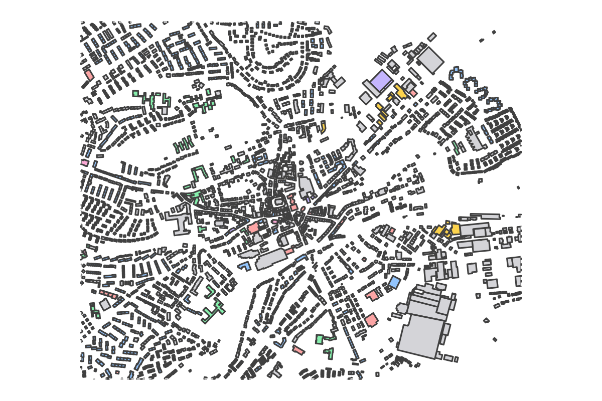 Program breakdown map