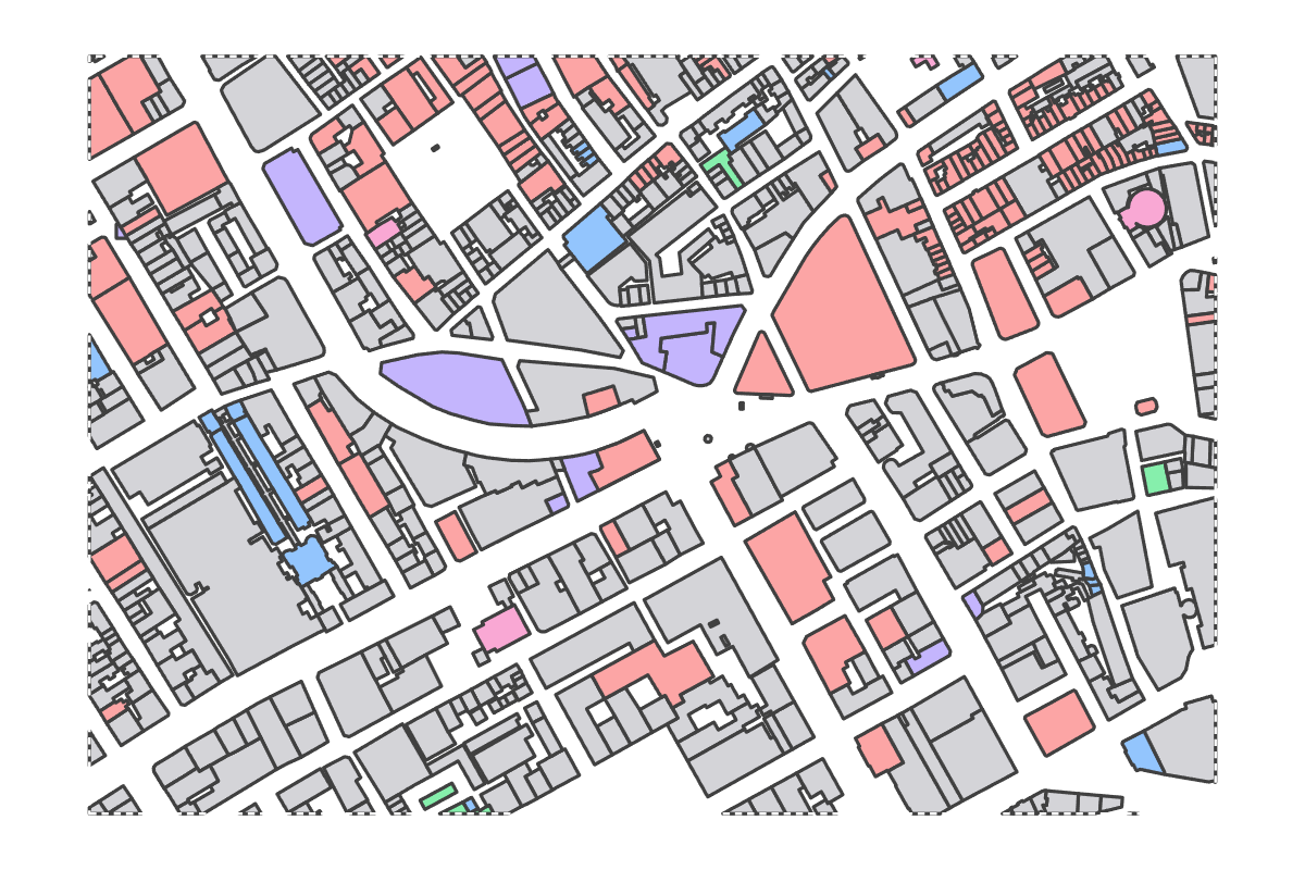 Program breakdown map