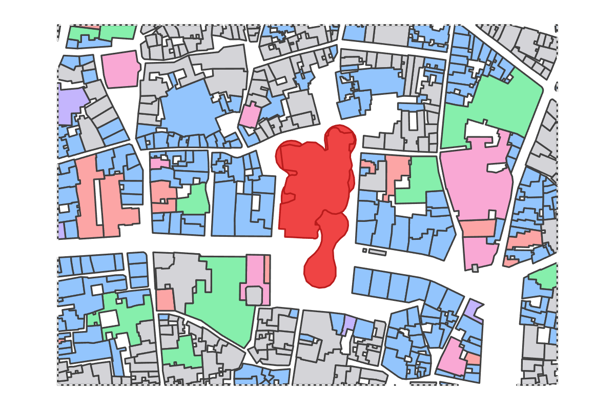 Program breakdown map
