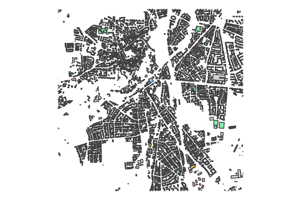 Program breakdown map