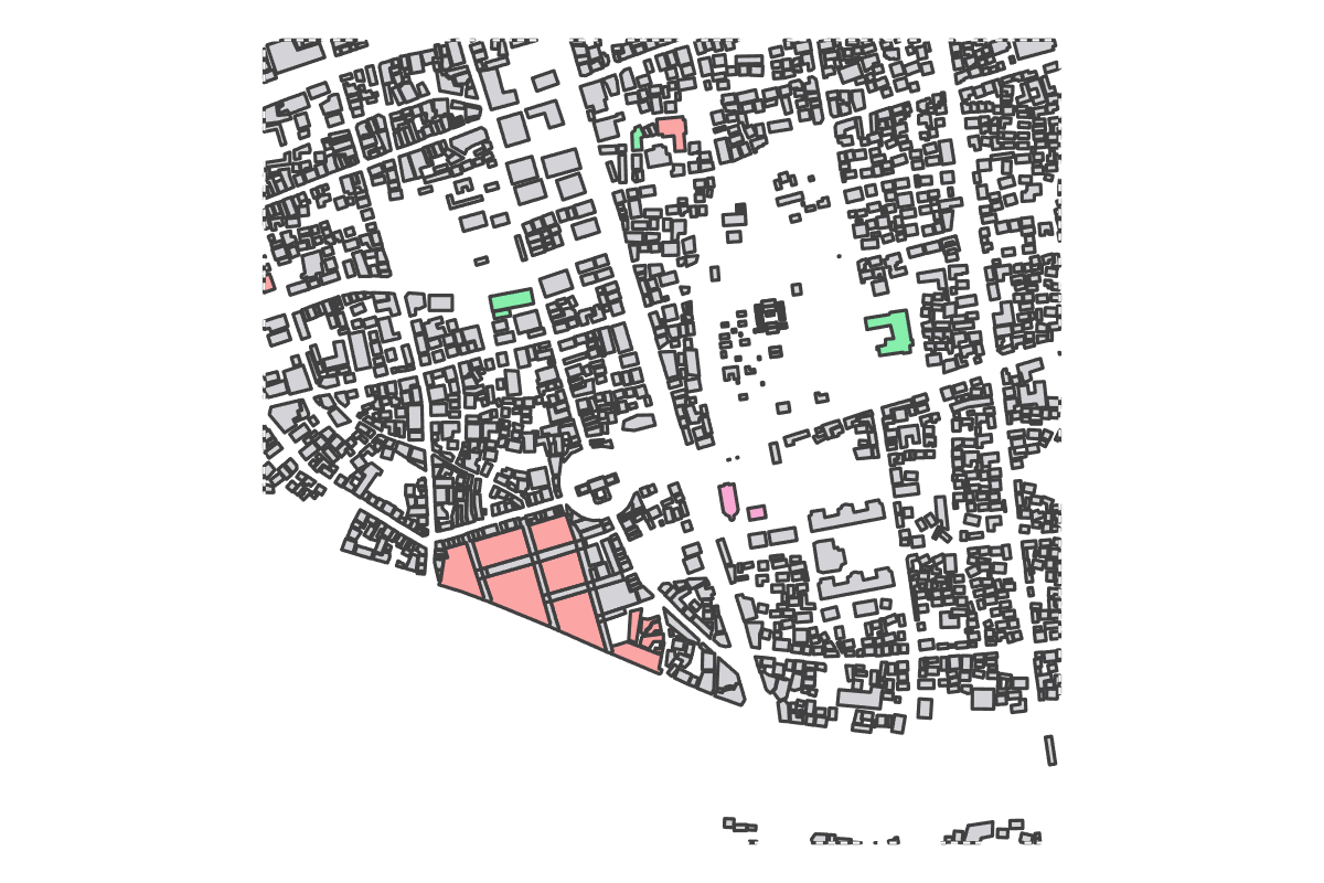 Program breakdown map