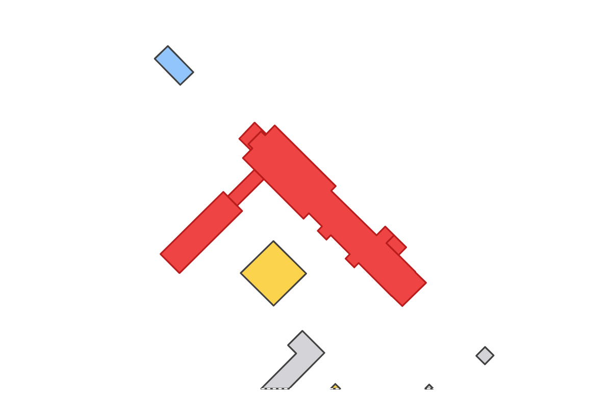 Program breakdown map
