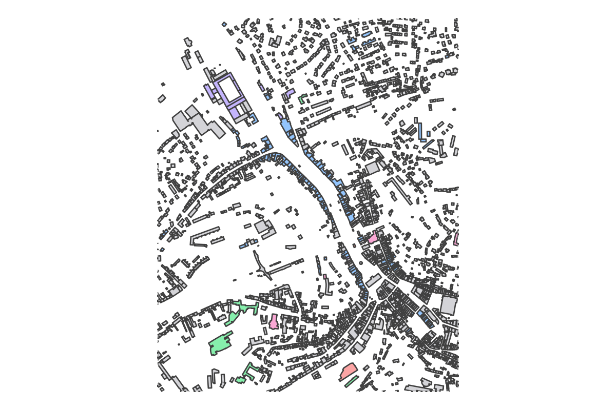 Program breakdown map