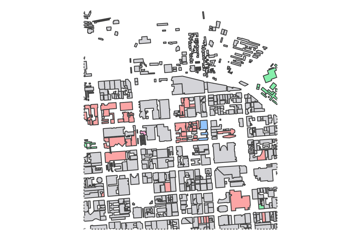 Program breakdown map