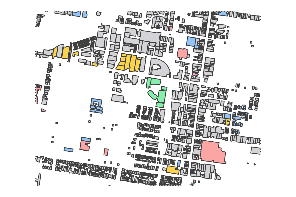 Program breakdown map