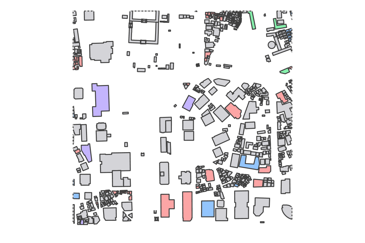 Program breakdown map