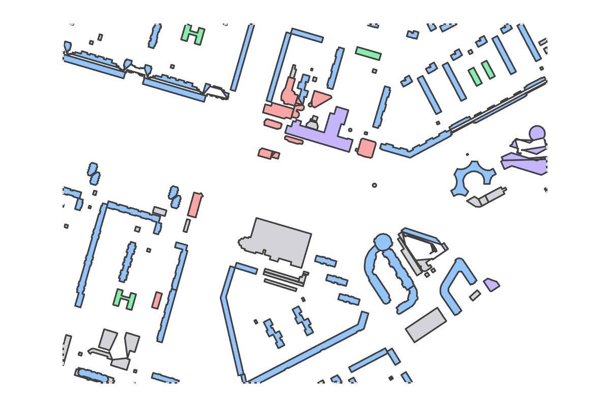Program breakdown map