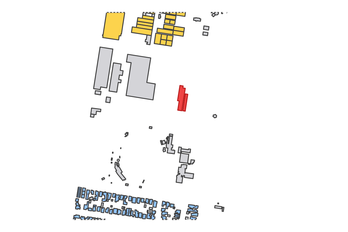 Program breakdown map