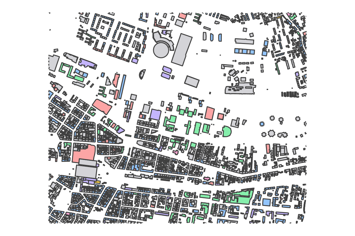 Program breakdown map