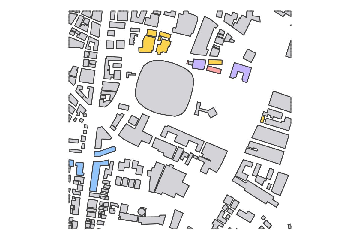 Program breakdown map